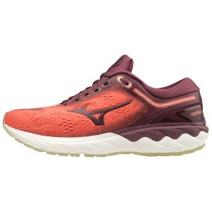 Dámské Běžecké Boty Mizuno Wave Skyrise Oranžové/Červené